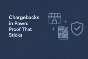 Chargebacks in pawn