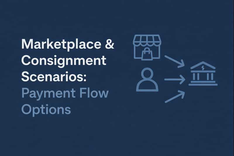Marketplace Consignment Payflow Options