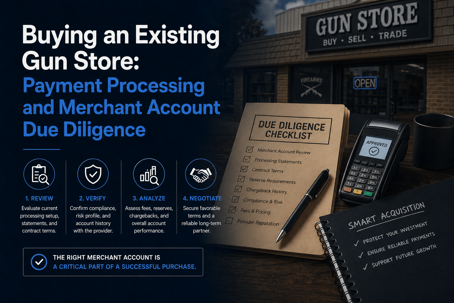 buying a gun store