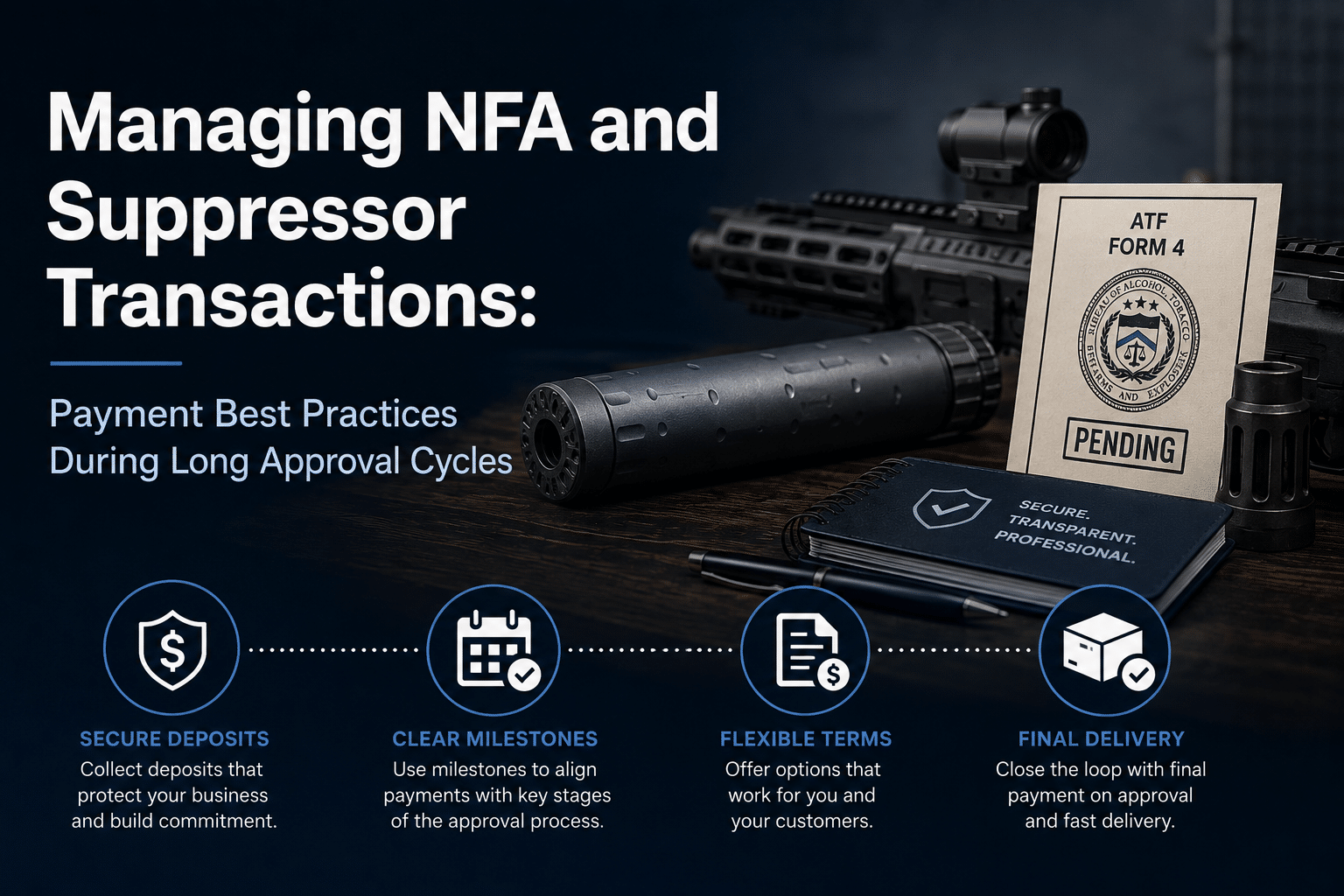 managing nfa suppressor transactions