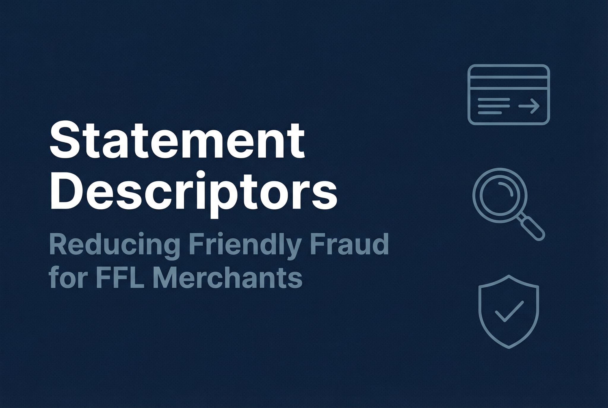 statement descriptors