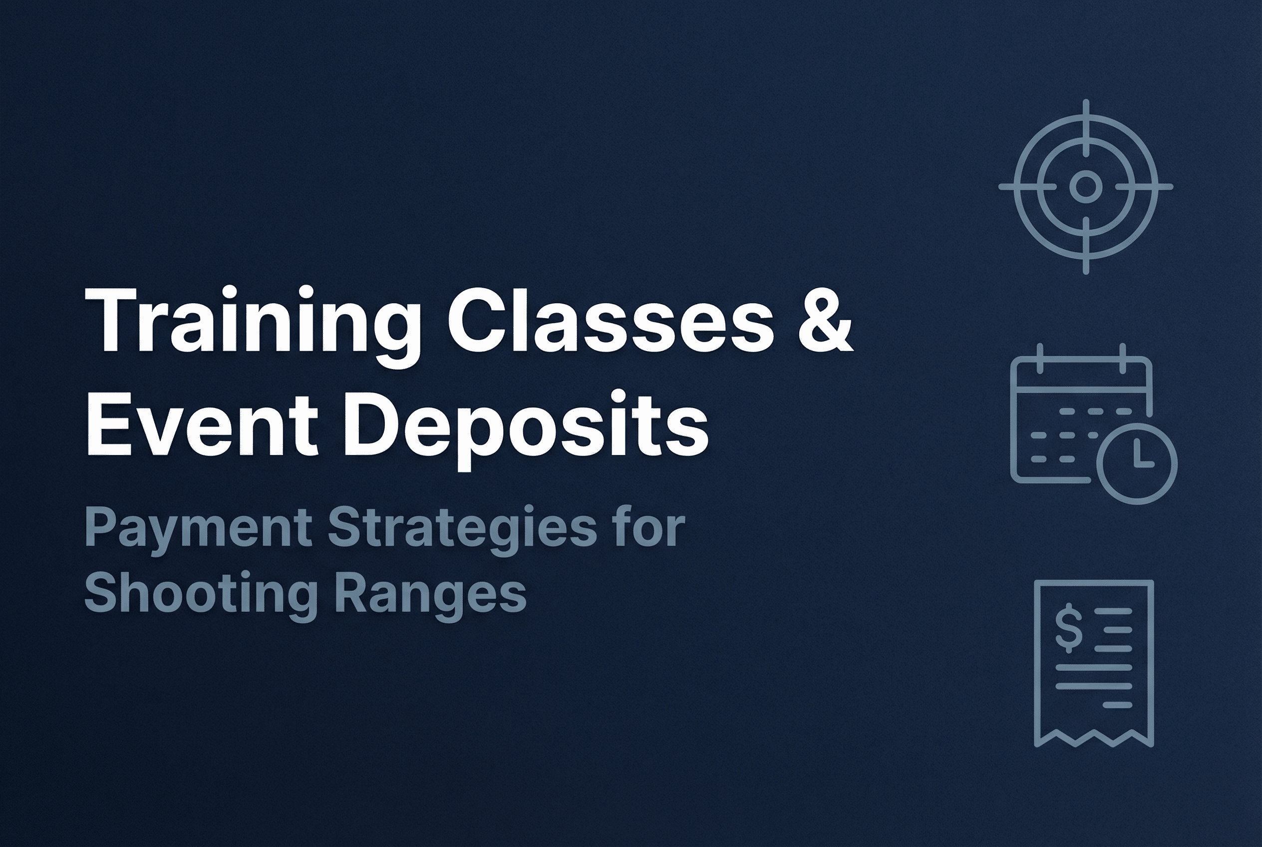 training class deposits